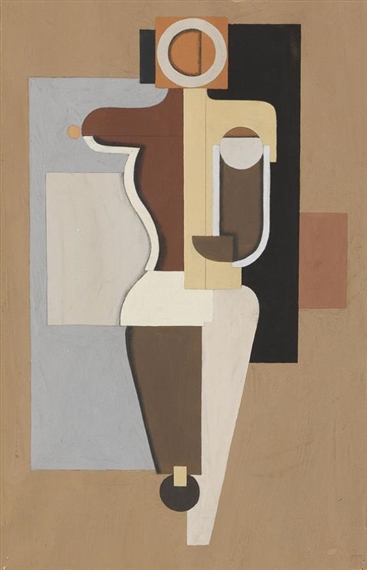 Figur by Willi Baumeister, 1922