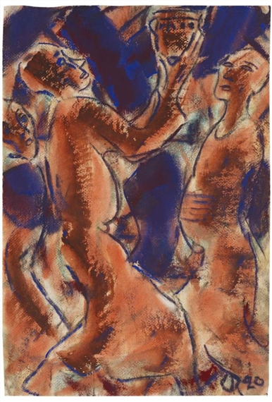 Altertumsfreunde by Christian Rohlfs, 1920