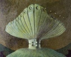 Artwork by Alexander Rudolf Kubiczek, Emissionszentrum, Made of Acrylic on canvas on wood