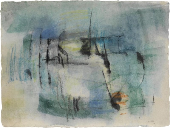 Untitled (Abstract Composition) by Charles Alston, 1960