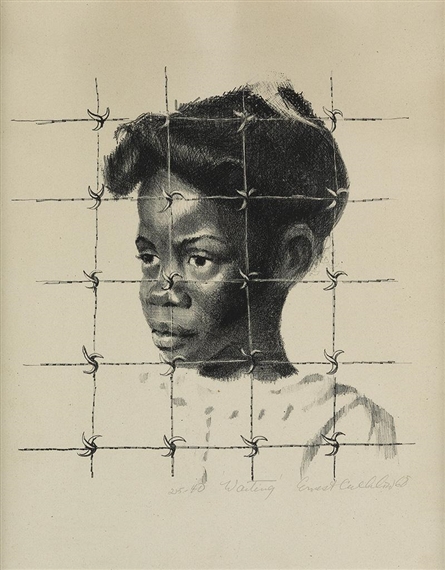 Waiting by Ernest Crichlow, 1968