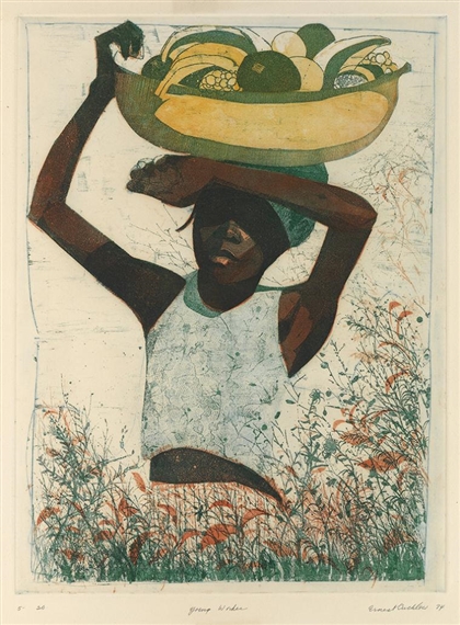Young Worker by Ernest Crichlow, 1974