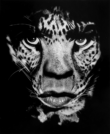 Mick Jagger by Albert Watson, 1992,  printed later
