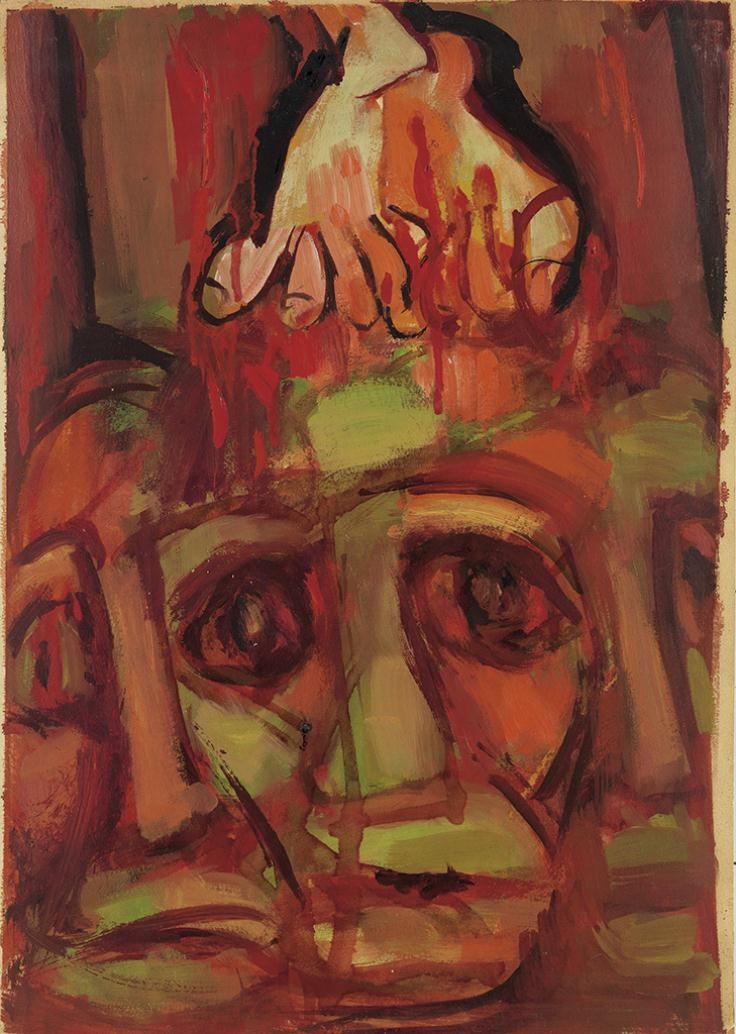 Abraham Rattner | From the Crucifixion (1944) | MutualArt