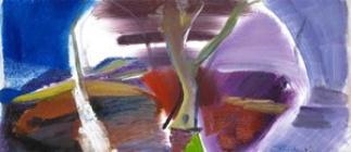 Dark Downs Through Trees by Ivon Hitchens, 1966