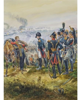Ratisbon, Incident of the French Camp - Richard Caton Woodville Jr.
