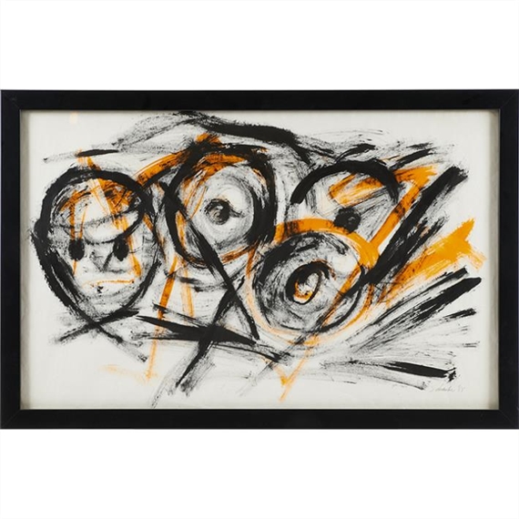 Untitled by Louis Schanker, 1955