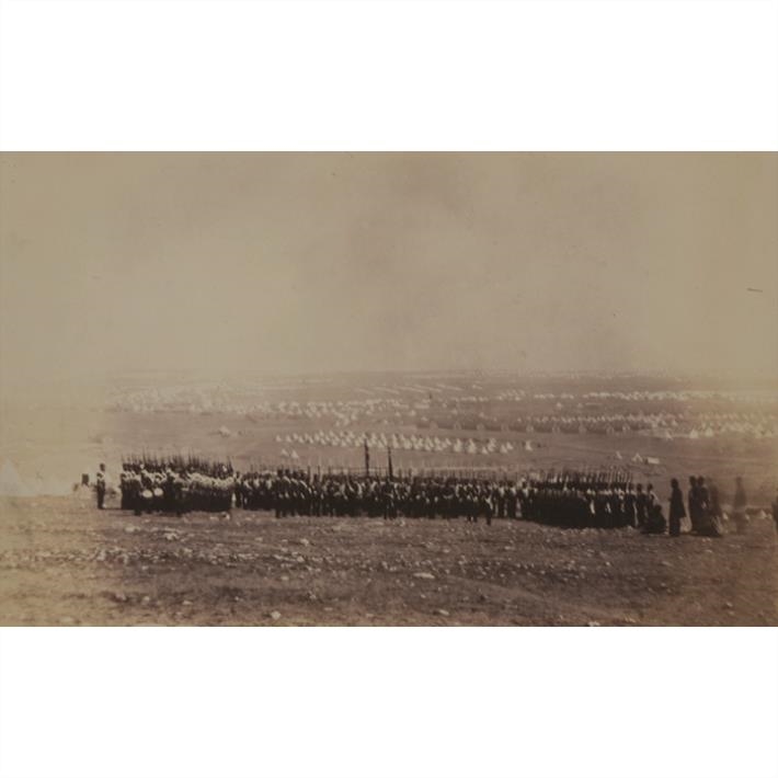 Roger Fenton | Colonel Shadforth and the 57th Regiment, March 25th ...