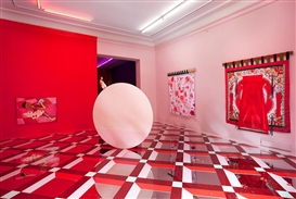 Solo show of work by Alex Da Corte on view at David Risley Gallery