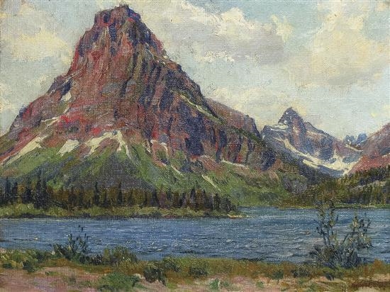 Moutain Landscape - Wilbur Adam