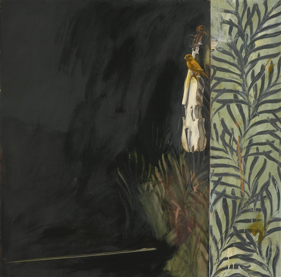 VIOLIN (DIPTYCH) by Deborah Oropallo, 1985
