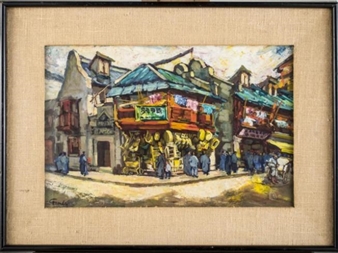 Street scene - C. H. Gonda