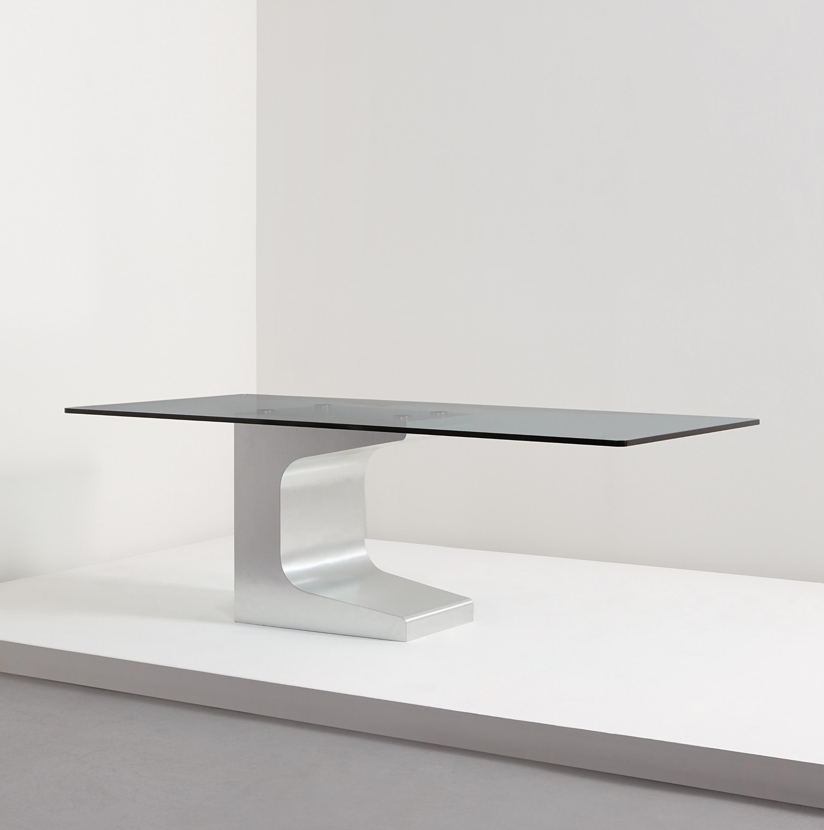Oscar Niemeyer | Working prototype dining table, from the editioned ...