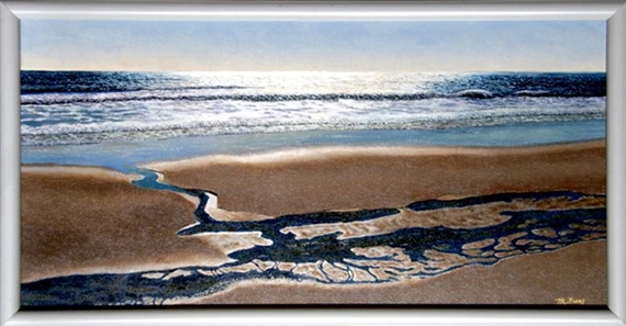Tidal Pool and the Sea by Mickey Frome, 2004