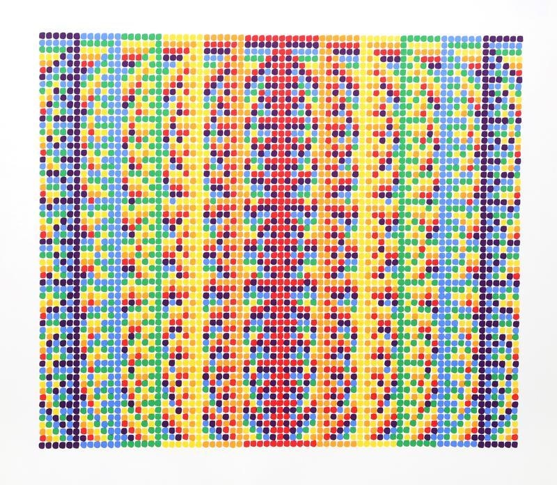 Artwork by David Roth, Untitled 14, Made of Serigraph