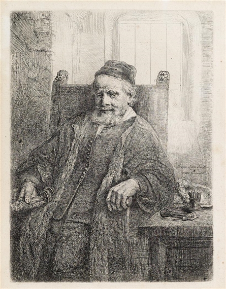 van Rijn Rembrandt | JAN LUTMA, GOLDSMITH (Circa 1656 