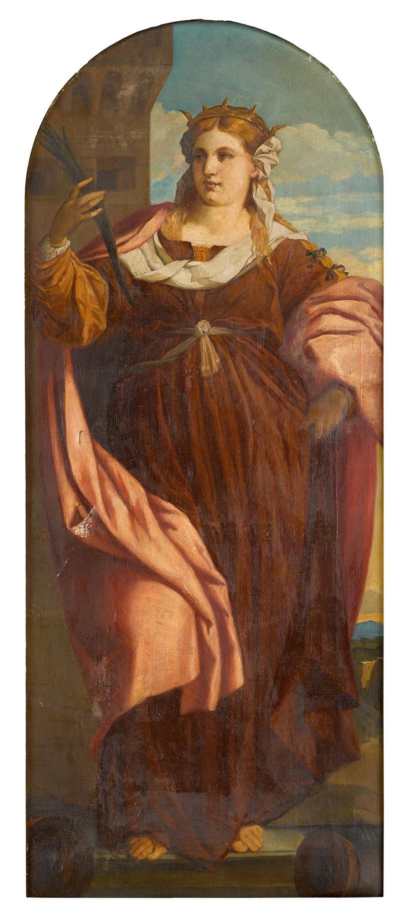 St. Barbara by Jacopo Palma il Vecchio