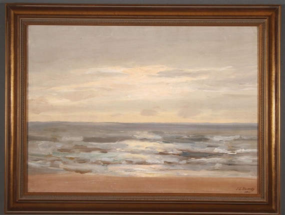 Coastal Landscape by John E. Bundy, 1911