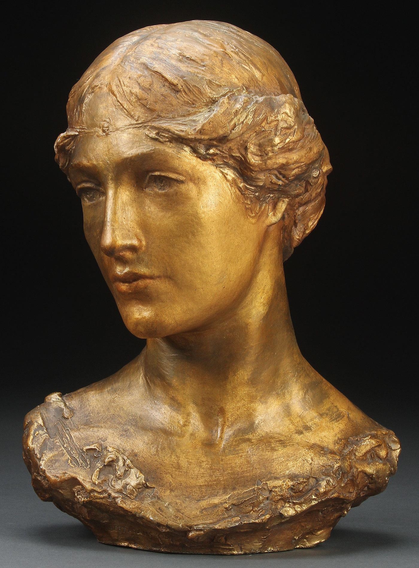 Herbert Adams Meditation (1905) MutualArt