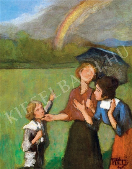 István Réti | The Rainbow (1906) | MutualArt