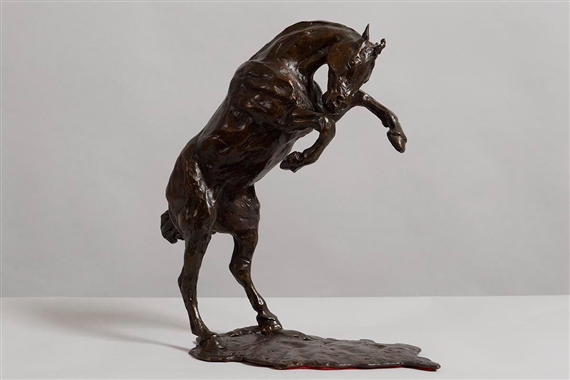 Rearing Horse by Siobhan Bulfin, 1986