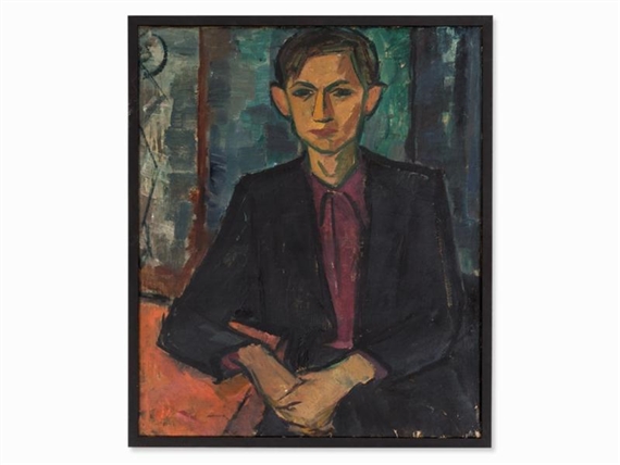 Portrait Arnold Bauer by Heinrich Wildemann, 1930