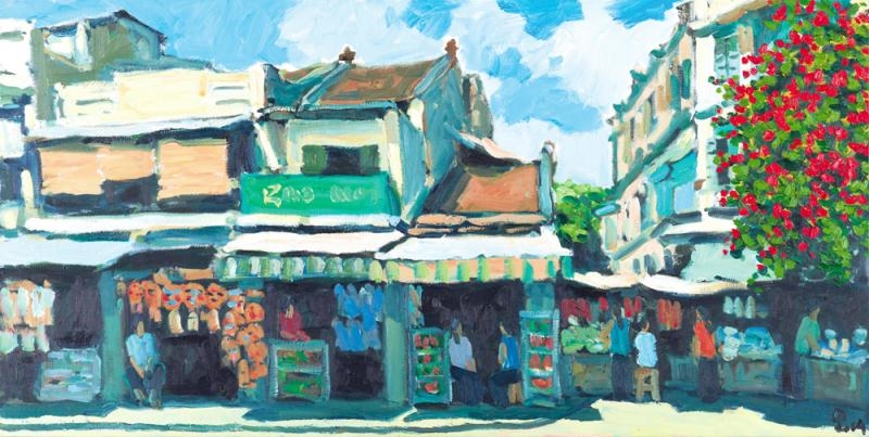 Pham Luan | Market (2004) | MutualArt