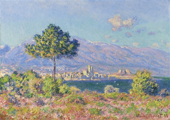 ANTIBES, VUE DU PLATEAU NOTRE-DAME by Claude Monet, 1888