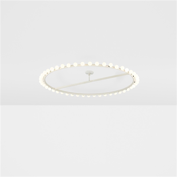 Ceiling light by Alvin Lustig, circa 1953