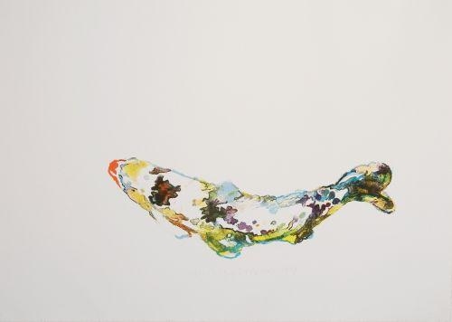 Joseph Raffael | Haiku Fish (1979) | MutualArt