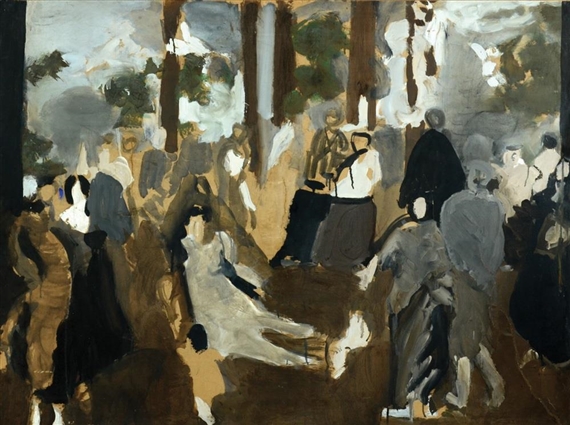 A Tribute to Poussin by Liliane Klapisch, 1966