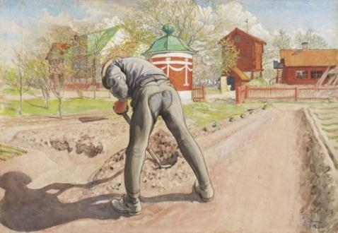 Carl Larsson  Julens hemlighet  MutualArt
