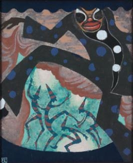 Harlequins by Erwin Stolz, 1925