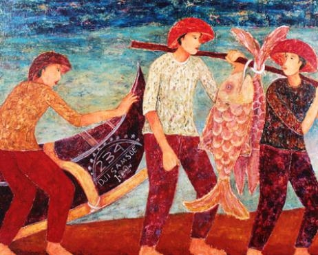 Hasil Laut by Made Suraja, 2014