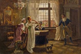 The candidate by Max Volkhart, 1898