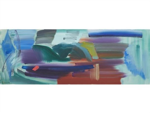 Long Boat by Ivon Hitchens, 1967