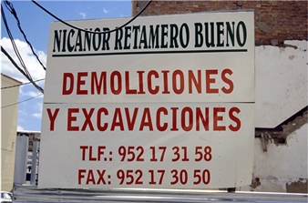 Demolitions and Excavations - Libia Castro