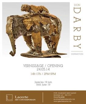 Don Darby: Disparition - Galerie Lacerte Art Contemporain, Quebec