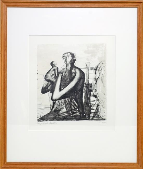 Mother and child by Henry Moore