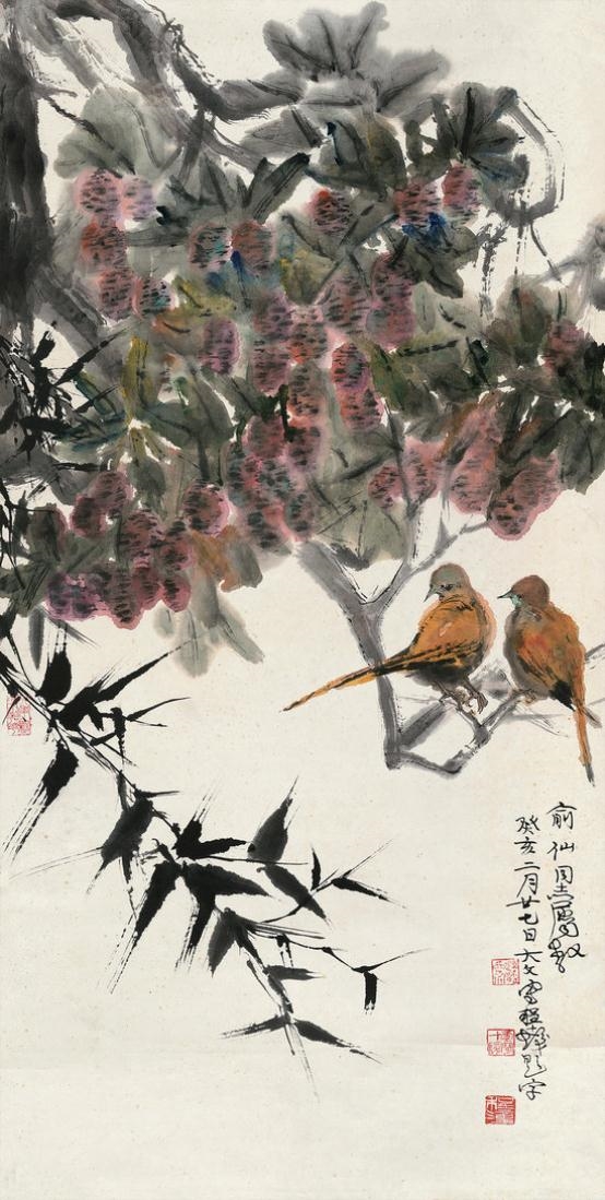Dawen Wang | Birds and Flowers | MutualArt
