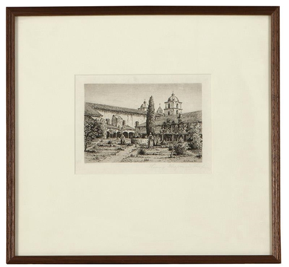 Mission Santa Barbara by Henry Chapman Ford