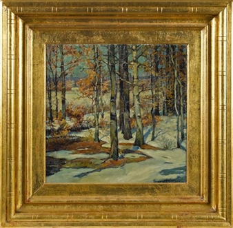 winter landscape - Ruth Hutchinson