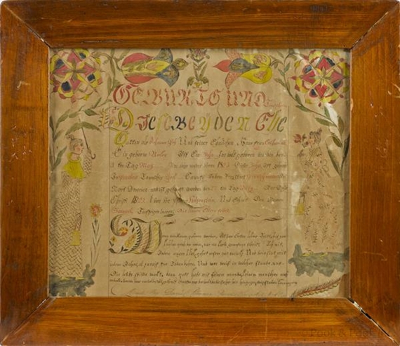 York County, Pennsylvania by Daniel Peterman, 1823