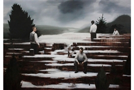 Multimedia artist Peter Martensen opens exhibition at Bertrand Delacroix Gallery