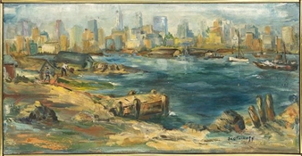 New York Harbor - Betty E. Skolnikoff