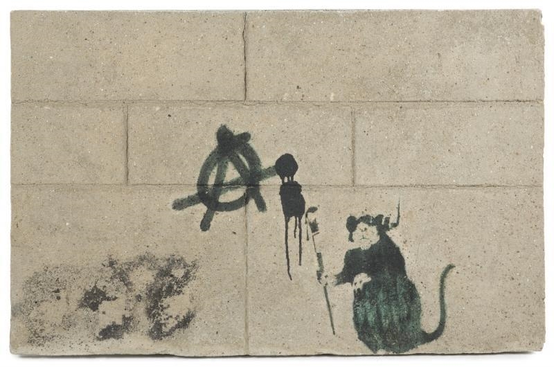 Banksy | ANARCHY RAT (2003 - 2004) | MutualArt