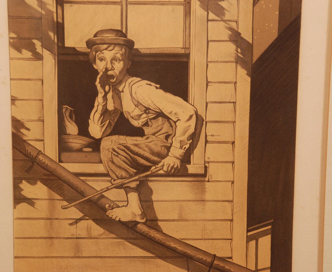 Norman Rockwell Tom Sawyer suite MutualArt