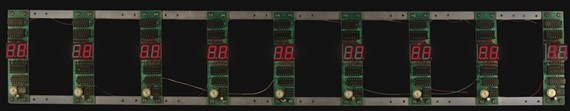 COUNTER COMMUNICATION NO. 2 by Tatsuo Miyajima, 1988