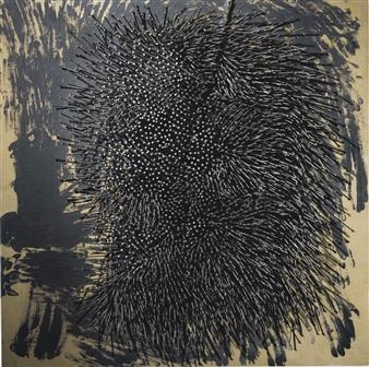 RISS DES KÜNSTLERISCHEN GENIUS (RUPTURE OF THE ARTISTIC GENIUS) - Günther Uecker