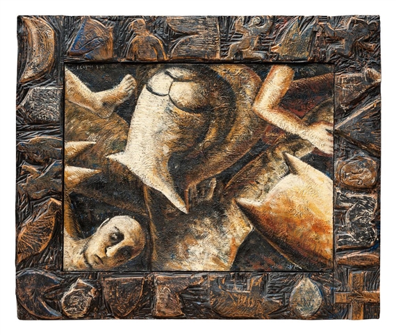 Untitled by Philippe Cognée, 1985